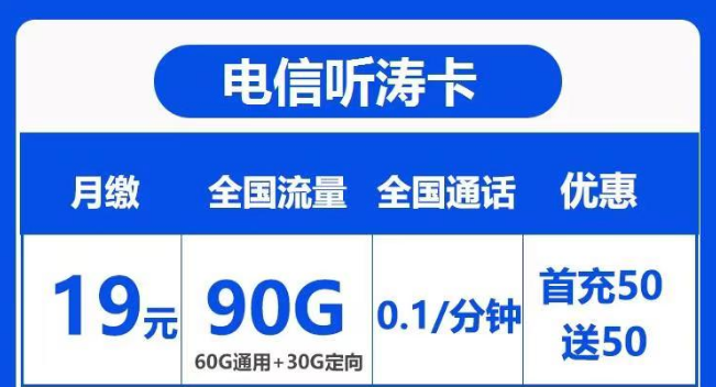 為什么我的流量卡要二次實名？是怎么回事？電信聽濤卡19元90G+0.1元/分鐘